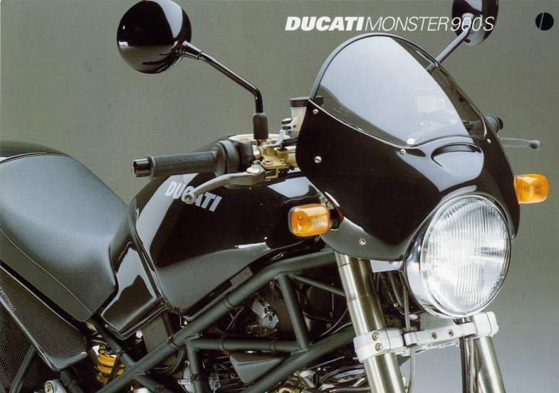 Мотоцикл Ducati Monster 900S 1997 фото