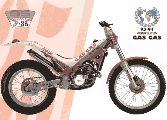 Мотоцикл GASGAS GASGAS 320 JT35 1995 1995
