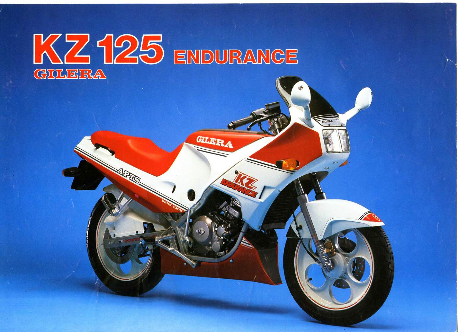 Мотоцикл Gilera KZ 125 Endurance 1988