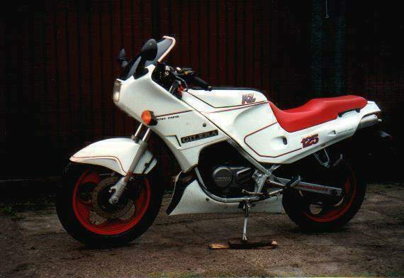 Мотоцикл Gilera KZ 125 1986 фото