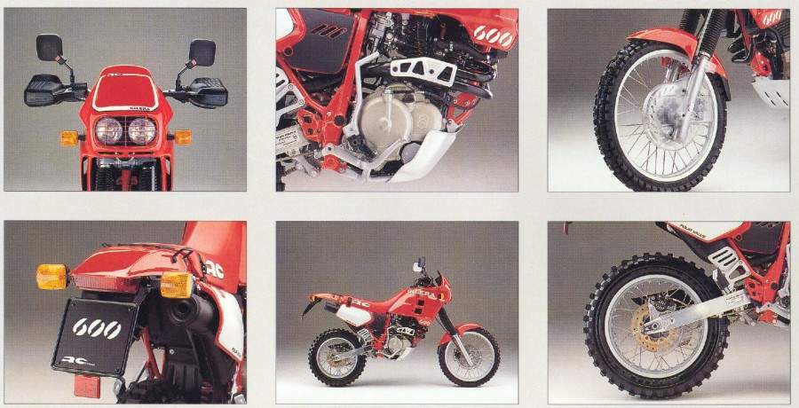 Мотоцикл Gilera RC 600 Enduro 1989 фото
