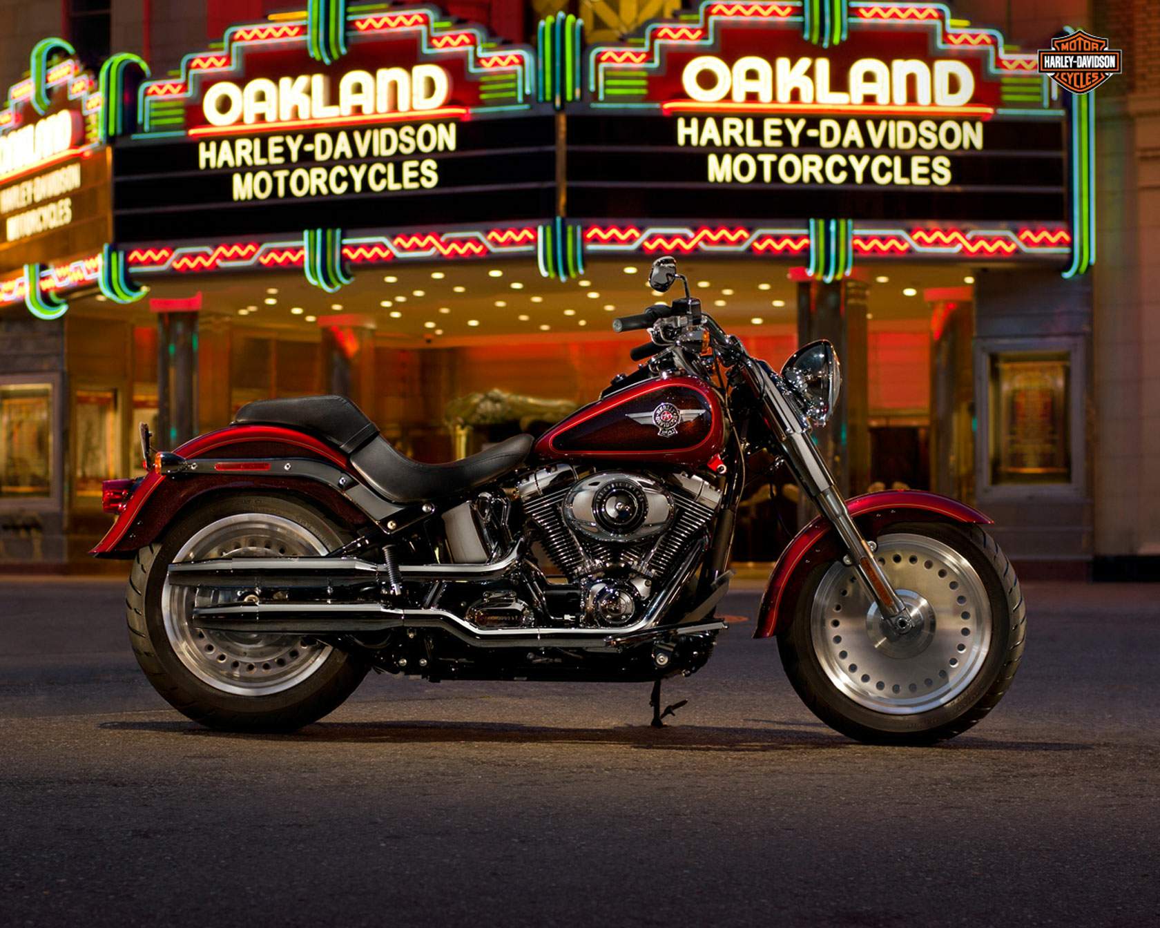 Мотоцикл Harley Davidson FLSTF Fat Boy 2013 фото