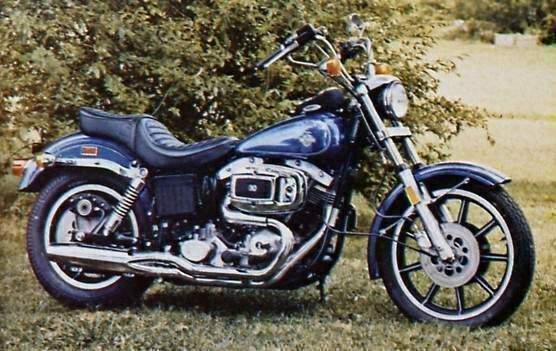 Мотоцикл Harley Davidson FXE-F 1340 Fat Bob 1981