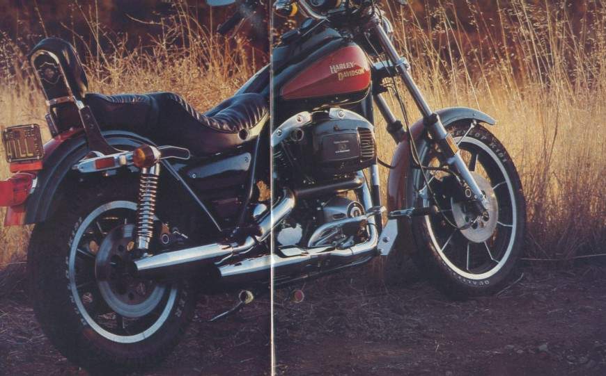 Мотоцикл Harley Davidson FXRS 1340 Low Glide 1983