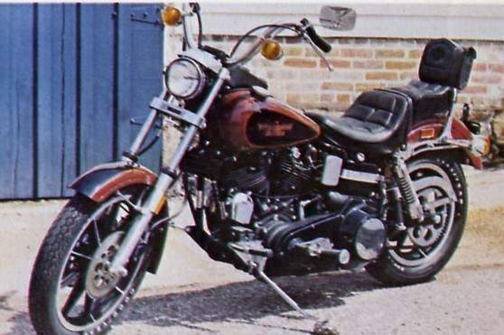 Мотоцикл Harley Davidson FXS 1340 Low Rider 1980
