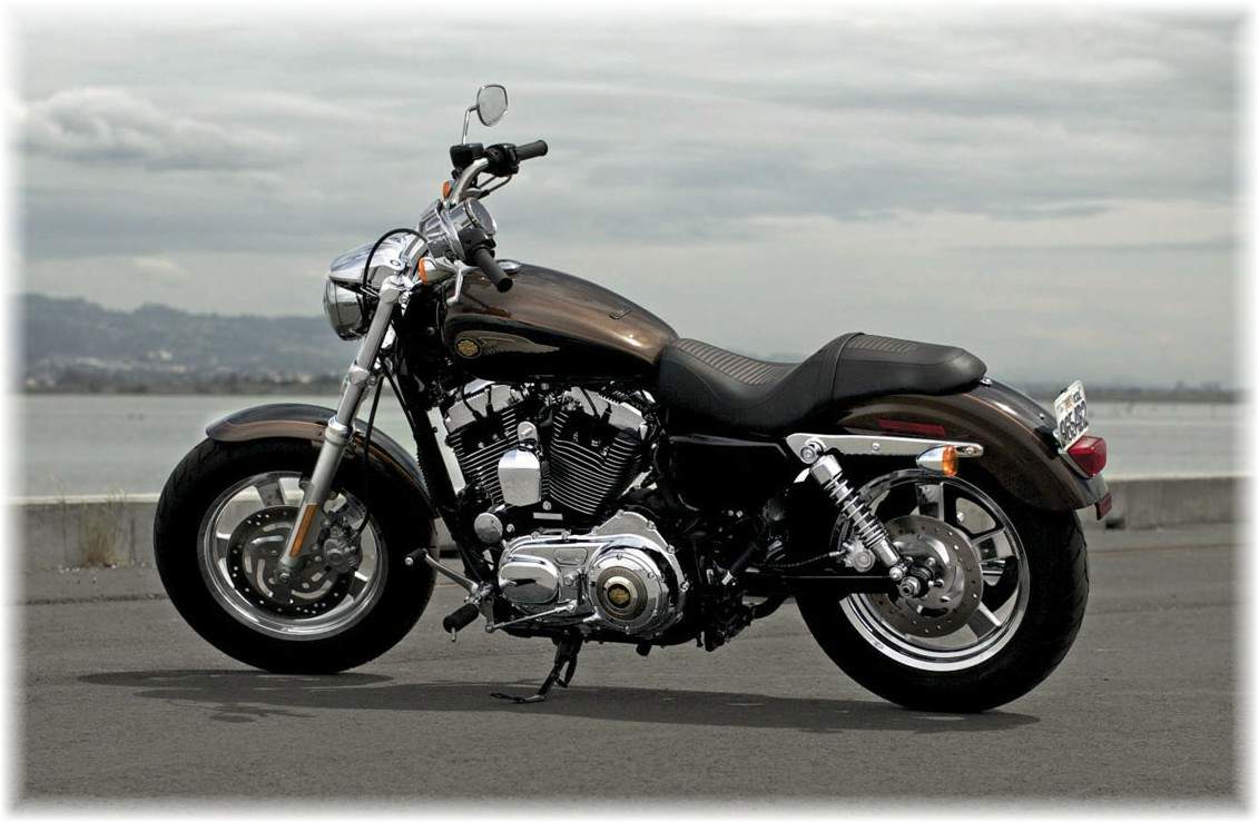 Мотоцикл Harley Davidson XL 1200C Sportster Custom H-D1 2013 фото