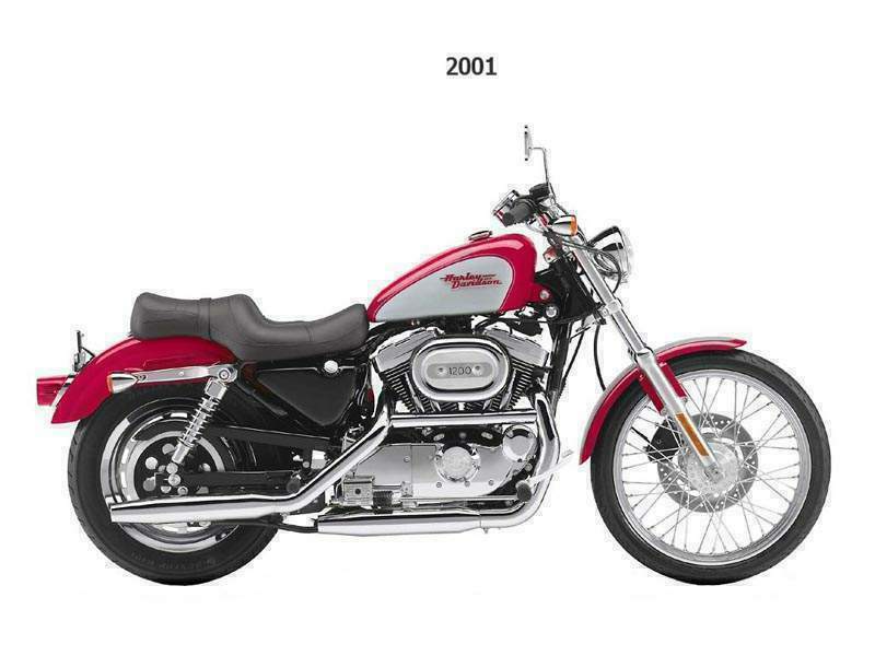 Мотоцикл Harley Davidson XL 1200C Sportster Custom 2000