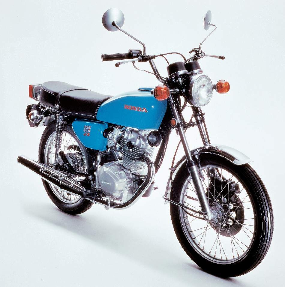 Мотоцикл Honda CB 125 1976 фото