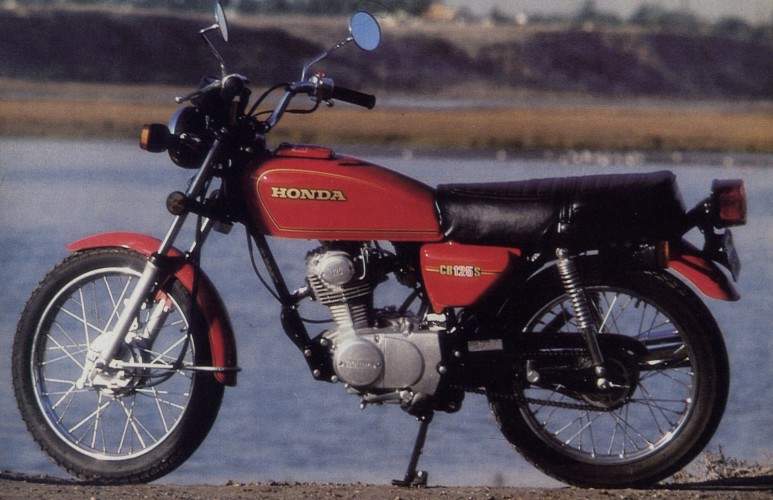 Мотоцикл Honda CB 125S 1976 фото