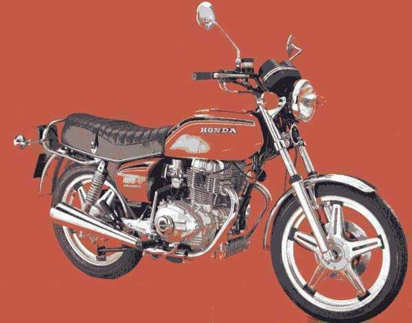 Мотоцикл Honda CB 400A Hondamatic 1978 фото