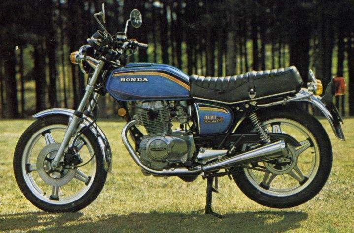 Мотоцикл Honda CB 400A Hondamatic 1978 фото