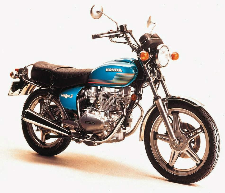 Мотоцикл Honda CB 400T I Hawk 1976 фото