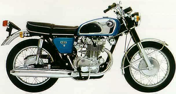 Мотоцикл Honda CB 45 0 1967 фото