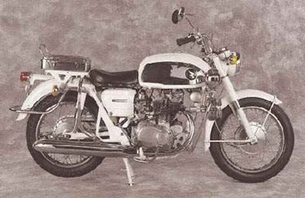 Мотоцикл Honda CB 450 Police Special 1966 фото