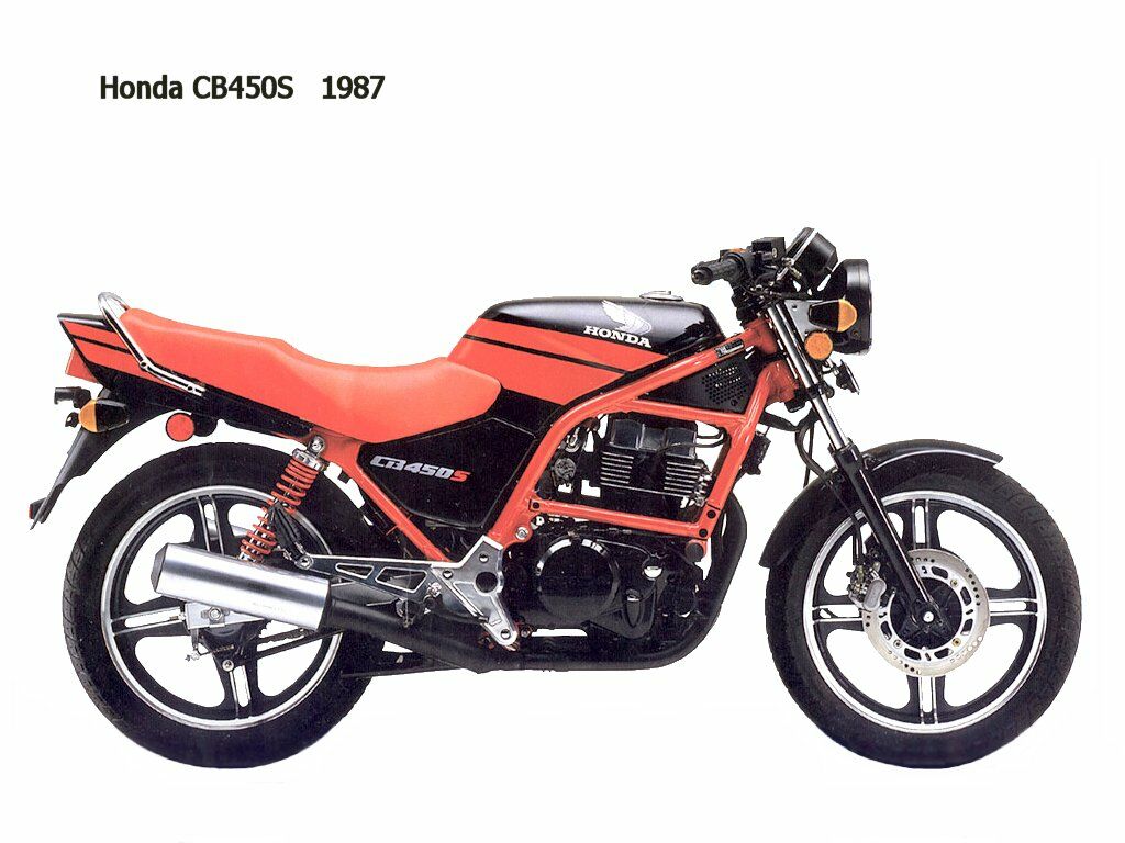 Мотоцикл Honda CB 450 S 1988