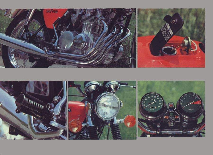 Мотоцикл Honda CB 550F 1974 фото