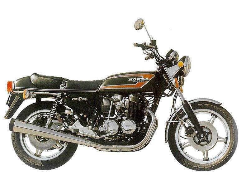 Мотоцикл Honda CB 750F2 1977 фото