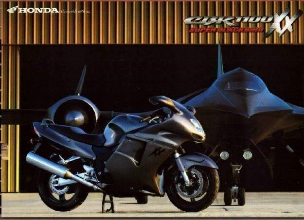 Мотоцикл Honda CBR 1100XX Super Blackbird 1997