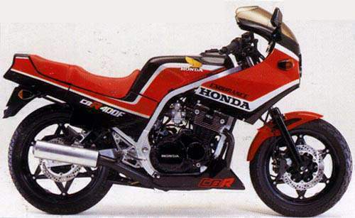Мотоцикл Honda CBR 400F 1984 фото
