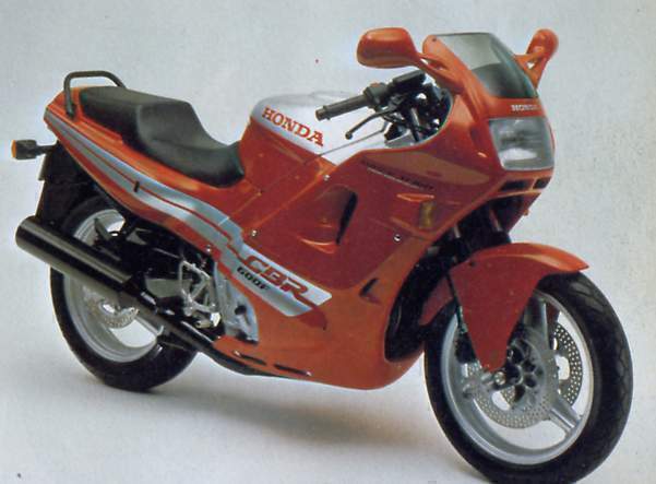 Фотография мотоцикла Honda CBR 600 Hurricane 1988