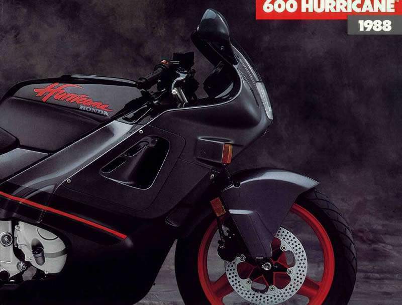 Мотоцикл Honda CBR 600 Hurricane 1988 фото