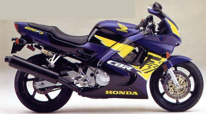 Мотоцикл Honda CBR 600F3 1996 фото