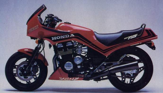 Фотография мотоцикла Honda CBX 750F 1983