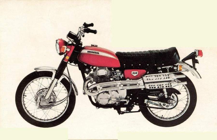 Мотоцикл Honda CL 350 1970