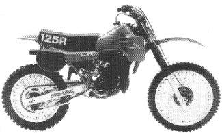Мотоцикл Honda CR 125 R 1982