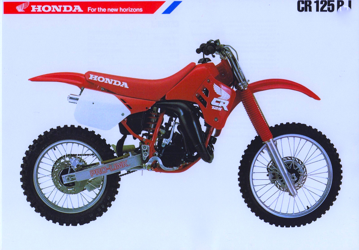 Мотоцикл Honda CR 125 R 1988