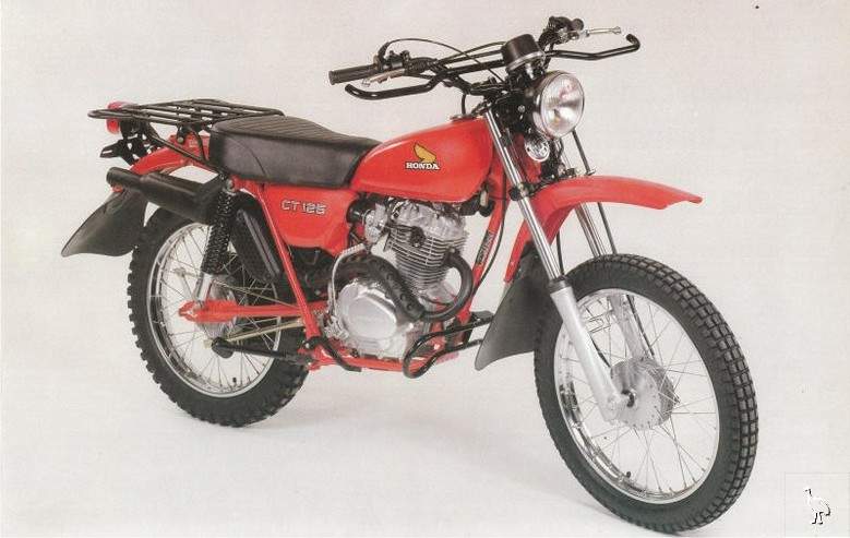 Мотоцикл Honda CT 125 1980 фото