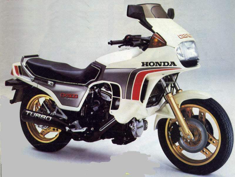 Мотоцикл Honda CX 500TC Turbo 1982