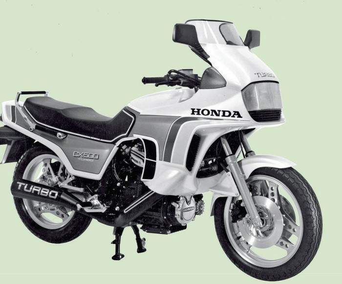 Мотоцикл Honda CX 500TC Turbo 1982