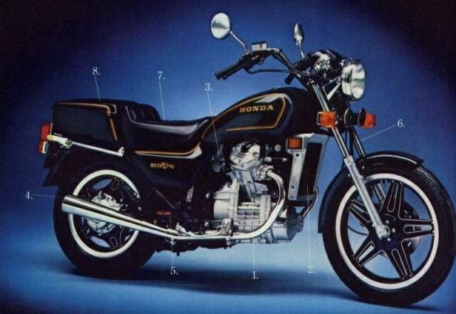 Фотография мотоцикла Honda GL 500 Silver Wing 1978