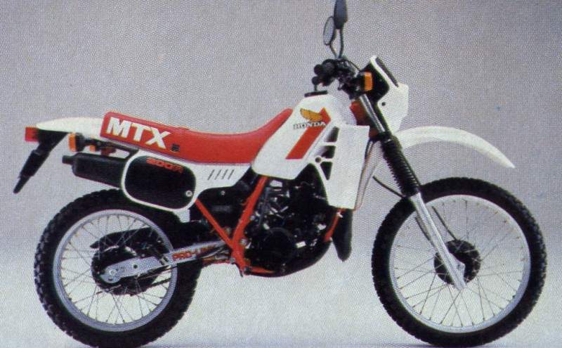 Мотоцикл Honda MTX 200R 1983 фото