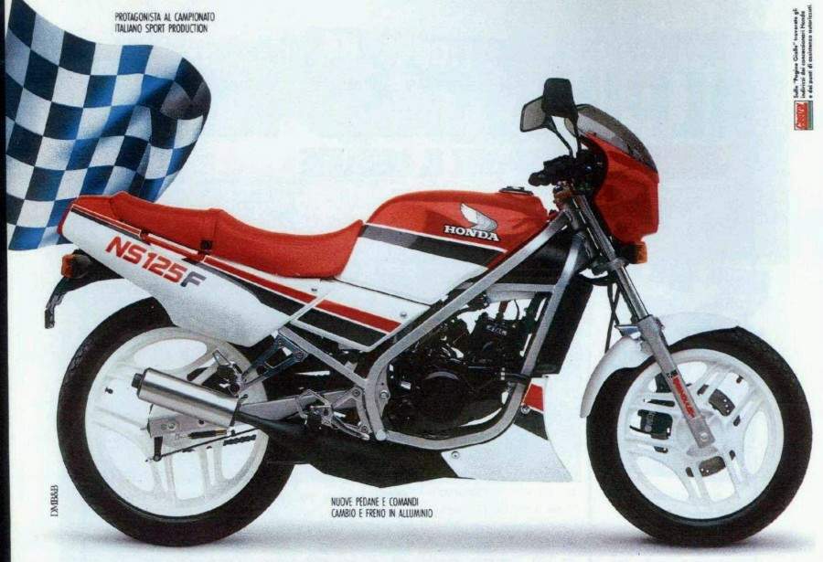 Мотоцикл Honda NS 125F 1987