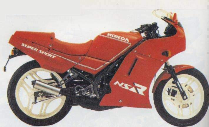 Мотоцикл Honda NS 125R 1988 фото