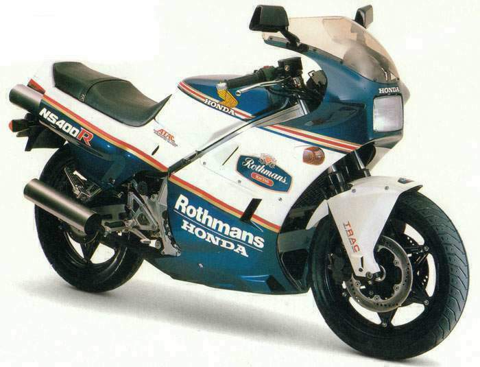 Фотография мотоцикла Honda NS 400R Rothmans Rep 1986