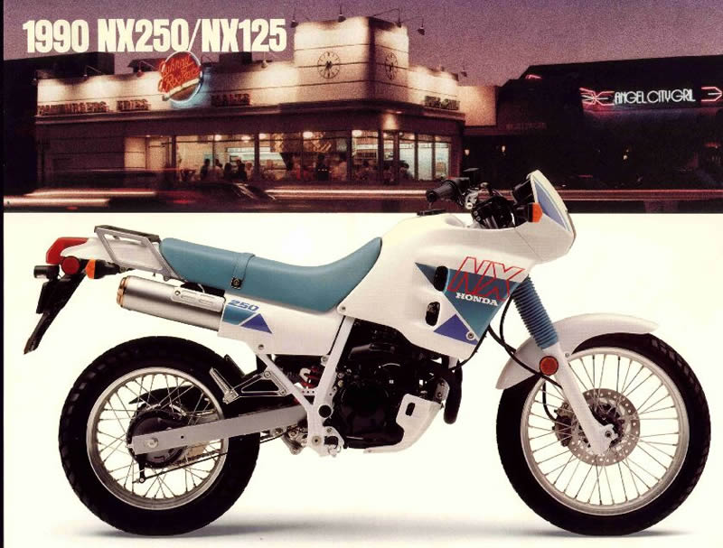 Мотоцикл Honda NX 125 Dominator 1990