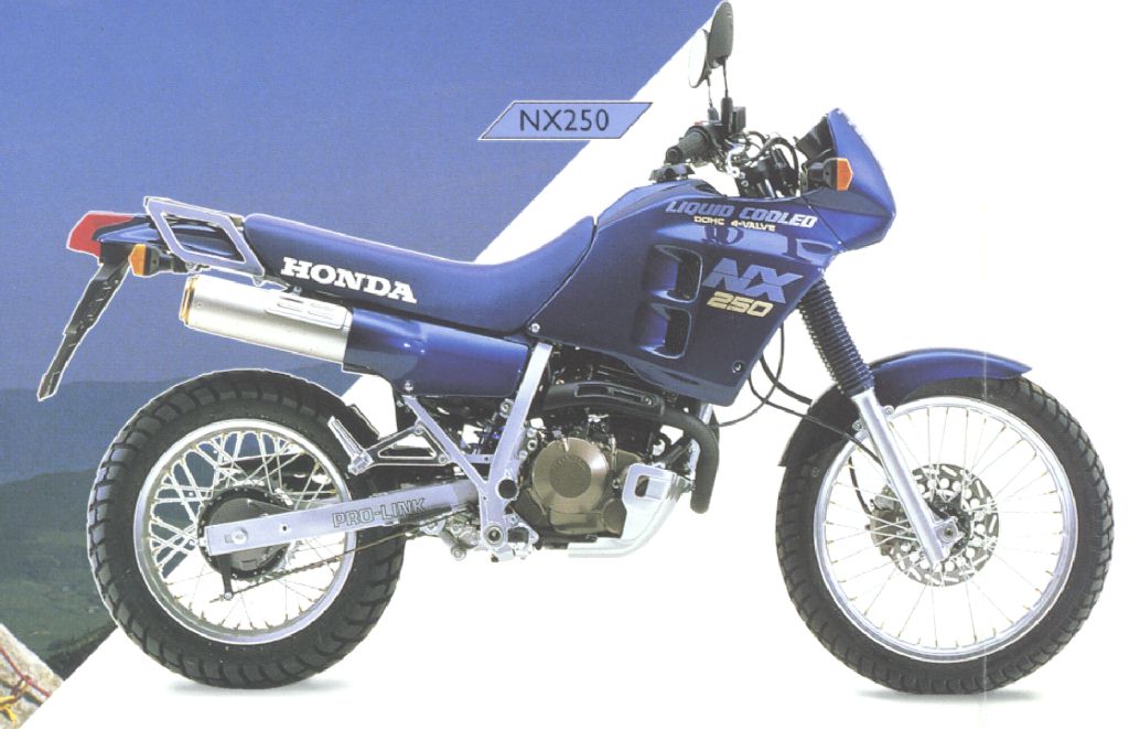 Фотография мотоцикла Honda NX 250 1989