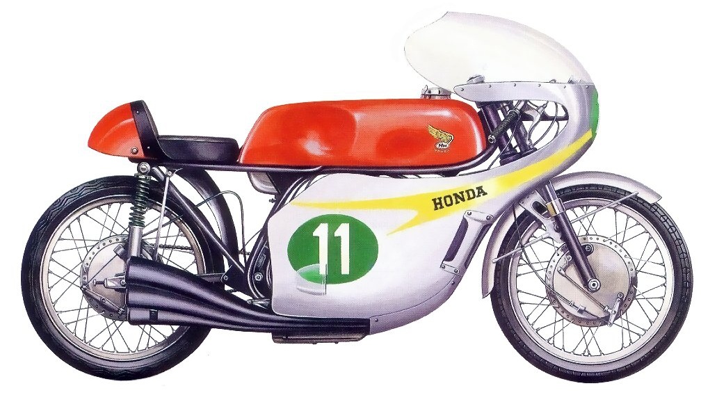 Мотоцикл Honda PG 250 Racer 1966