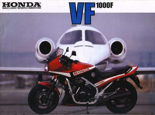 Мотоцикл Honda VF 1000F 1985 фото