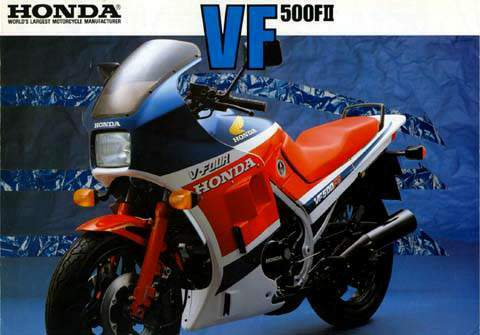 Мотоцикл Honda VF 500F2 1984 фото