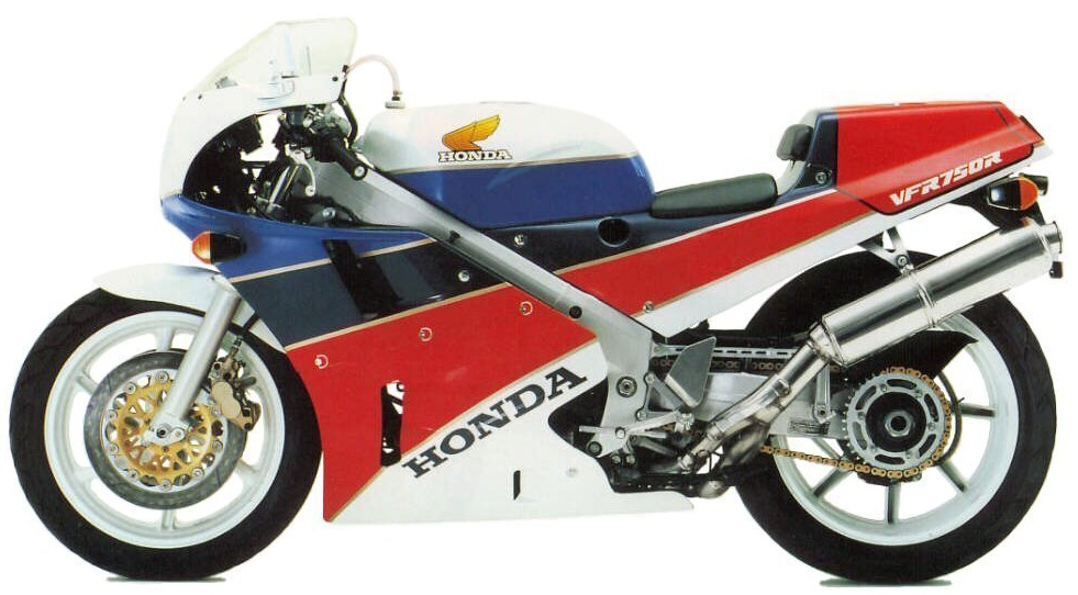 Мотоцикл Honda VFR 750 R 1988