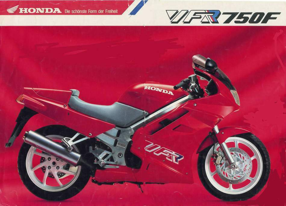 Мотоцикл Honda VFR 750F-N 1992 фото