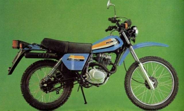 Мотоцикл Honda XL 125S 1977