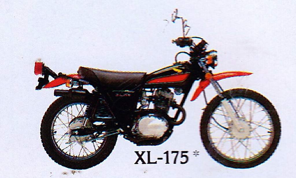 Мотоцикл Honda XL 175 1976