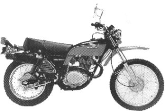 Мотоцикл Honda XL 350 1977