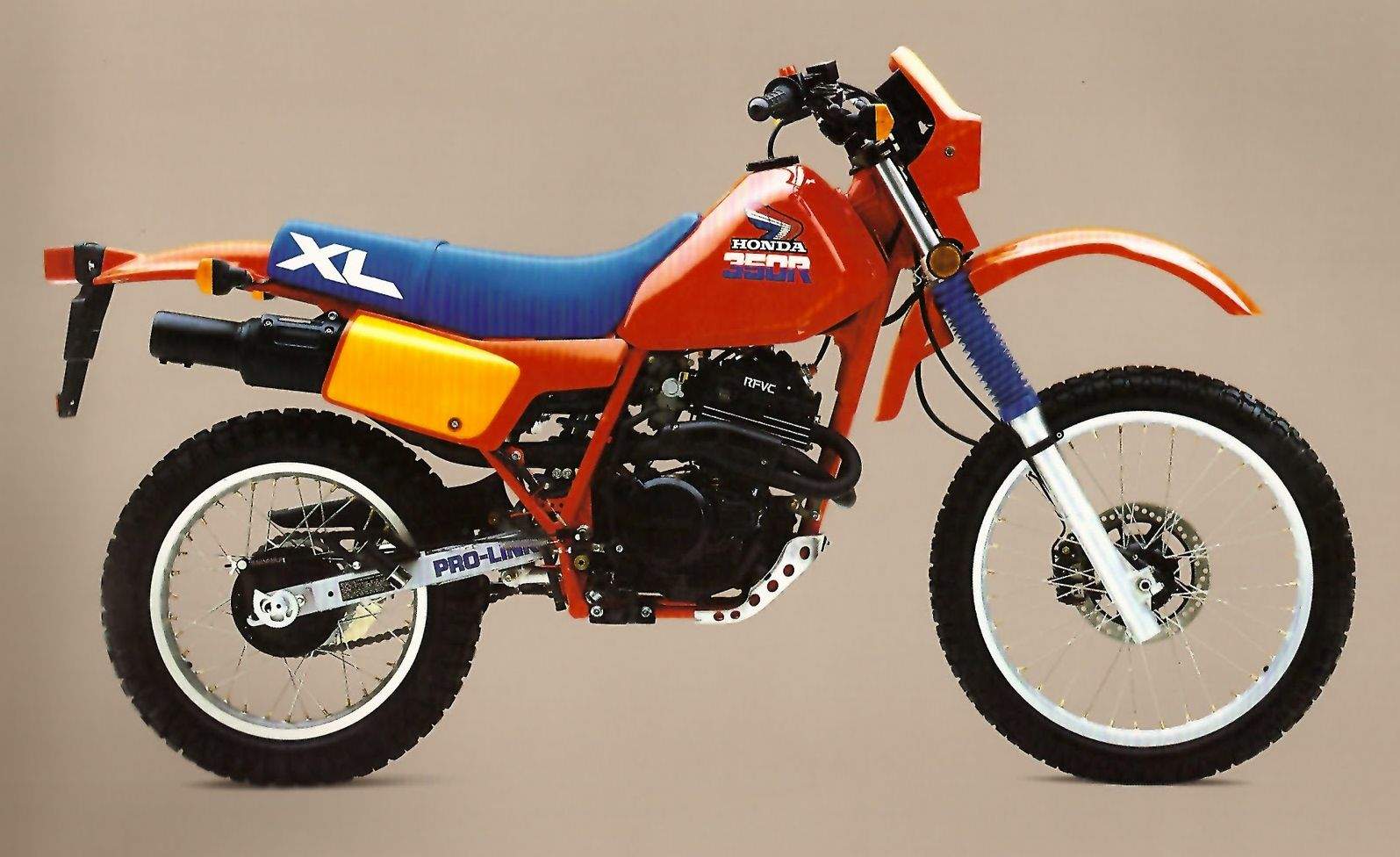 Мотоцикл Honda XL 350R US Model 1985 фото