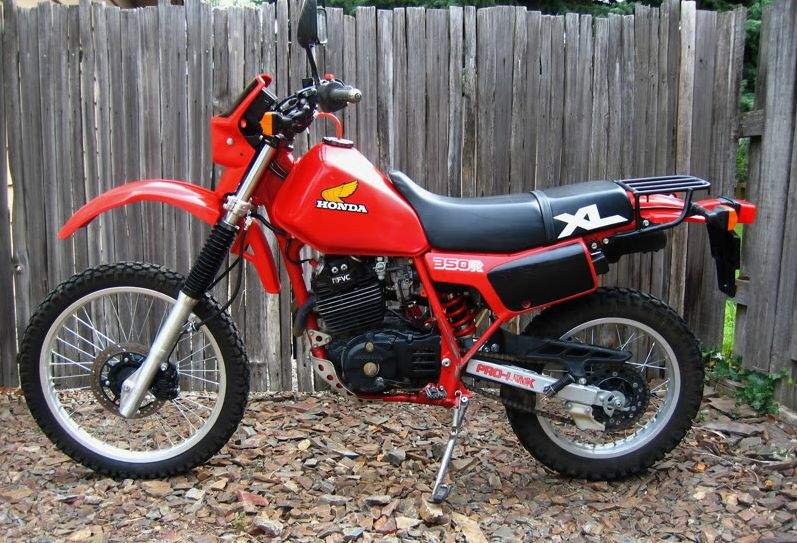 Мотоцикл Honda XL 350R 1984 фото